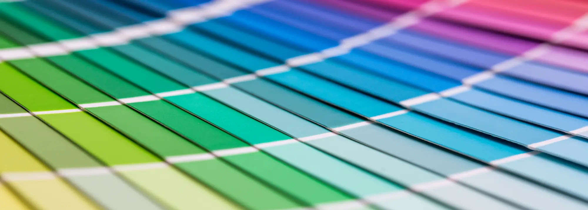 Pantone colour swatch book